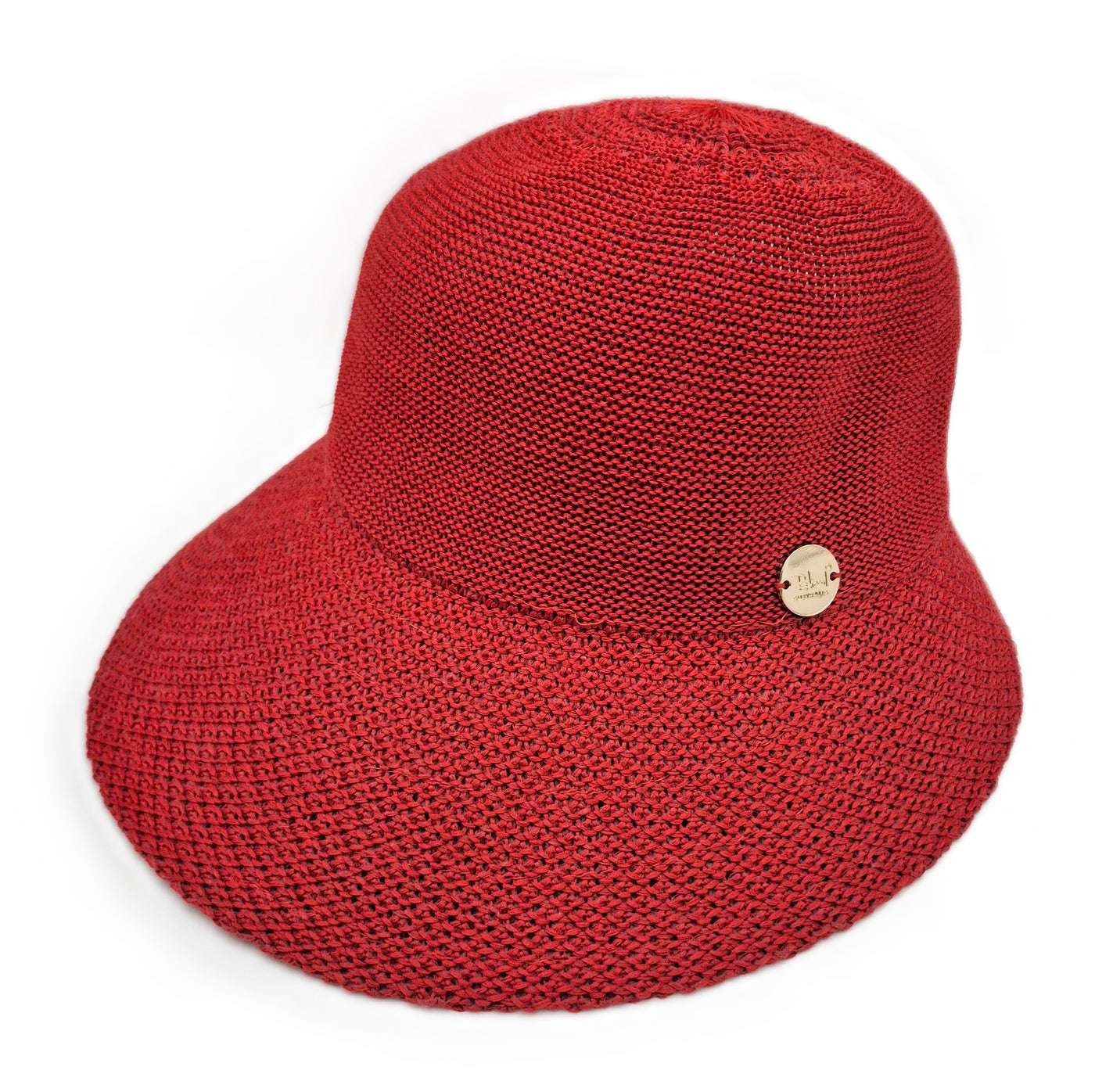 Knitted Visor Red
