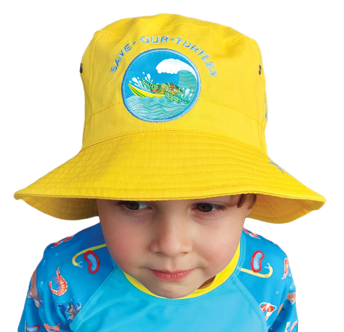 Kids Bucket Hat - Save Our Turtles